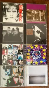 INSTANT U2 COLLECTION of 8 CDs "WAR" - "POP" plus one more. CDs are VG/EX - Imagen 1 de 4
