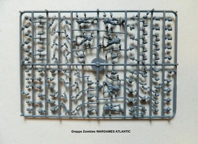 WARGAMES ATLANTIC Grappe Zombies Figurines 28mm plastique