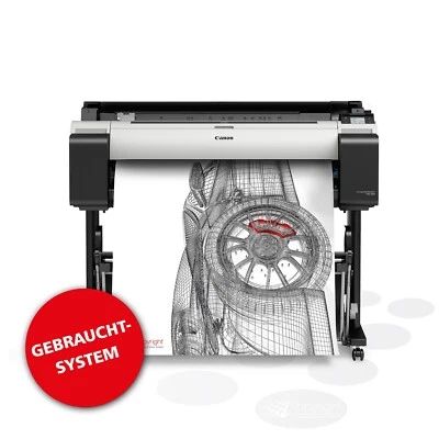 Canon imagePROGRAF iPF TM-305 – 36-Zoll Plotter für CAD, POS Gebrauchtsystem - Bild 1 von 4
