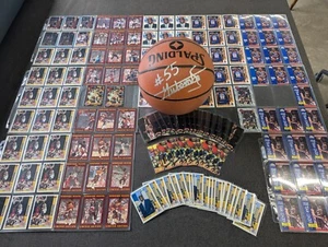 Dikembe Mutombo HUGE Card LOT! Rookies Inserts Sets + Auto Ball! HBV Grade! RIP - Picture 1 of 5