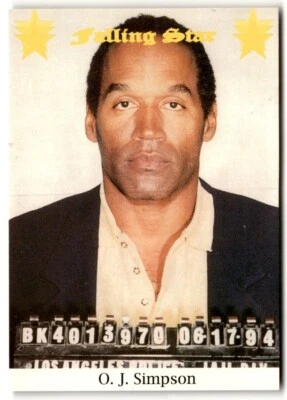 1994 Falling Star O.J. Simpson #2 - Image 1 of 2