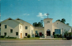 Posted Post Card 1959 The Dunedin Methodist Church Dunedin Florida - Picture 1 of 2