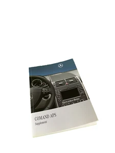 MERCEDES-BENZ COMAND SAT NAV NAVIGATION HANDBOOK SLK 2009-2011 - Picture 1 of 19