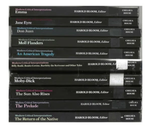 Modern Critical Interpretations Books Series Study Guide Harold Bloom Hardcover - Picture 1 of 41