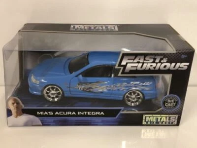 Fast And Furious Mias Acura Integra Type R Blu 1:24 Jada 30739 253203053 - Immagine 1 di 4