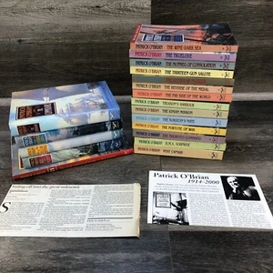 Patrick O'Brian AUBREY-MATURIN Lot of 19 Set Paperback Hardcover Mixed Books - Foto 1 di 19