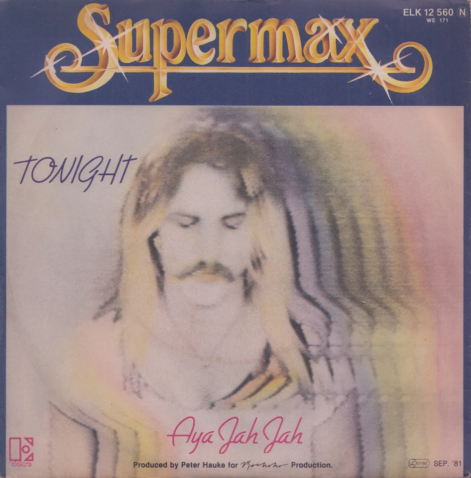 SUPERMAX: Tonight (´81 / rare orig. German PROMO 7") - Bild 1 von 1