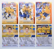 2020 BY cards IIHF U20 World Championship Team Sweden PREMIUM Pick a Player Card