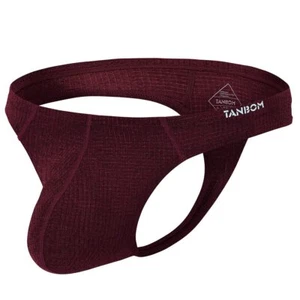 ZONBAILON Herren Unterwäsche Sexy Verbesserung Überstehender Hochelastischer Nylon Tanga - Bild 1 von 43