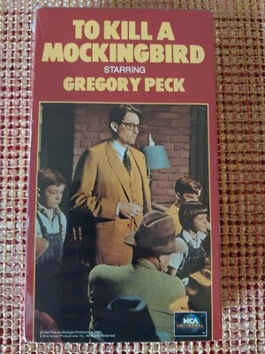 To Kill a Mockingbird (VHS, 1996) Gregory Peck 1962 Film NEW, Sealed - Image 1 of 4