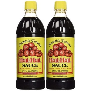 Hawaii's Famous Huli Huli BBQ Sauce 24 Fl Oz Pack of 2 Marinade for Chicken M... - Picture 1 of 5