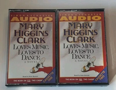 Mary Higgins Clark Loves Music, Loves To Dance (Cassette tapes,1991) Untested - image 1 of 4