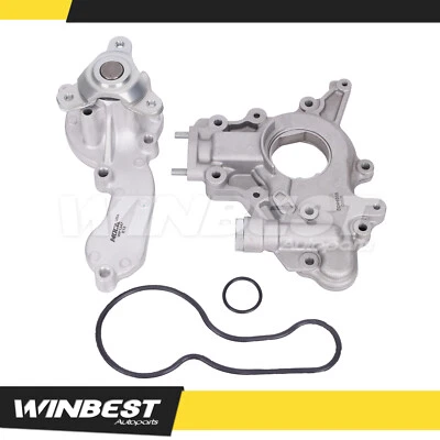 Bomba de aceite bomba de agua apta para Honda CR-Z Insight 2010-2016 1,3 L 1,5 L L4 SOHC nueva Foto 1 de 4