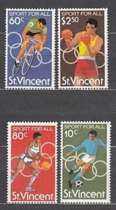 San Vincent - Mail Yvert 595/8 MNH Moscow Olympics - Picture 1 of 1