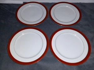 Crown Empire Fine China Empress Set Of 4 Plates 7.5" Diameter *READ DESCRIPTION* - Picture 1 of 5
