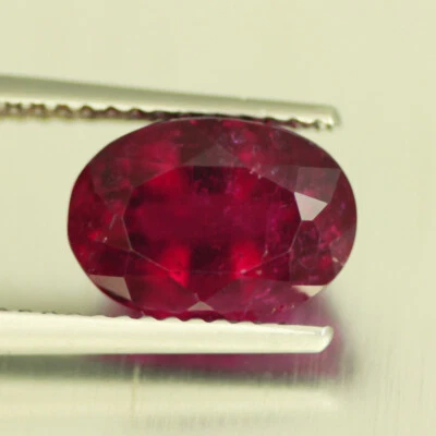 Turmalina Rubelita Roja 100% Natural Buena Colección 3.61CT Foto 1 de 4