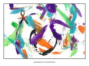 Moneigh Druck gemalt von Authentic at Spendthrift - Bild 1 von 3