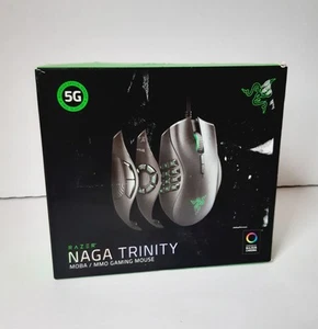 Razer Naga Trinity Gaming Mouse: 16,000 DPI Optical Sensor - Chroma RGB Lighting - Picture 1 of 14