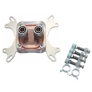 3X( CPU Eau Refroidissement Eau Refroidi Ordinateur Refroidissement Radiateur pour 7971 - Photo 1/6