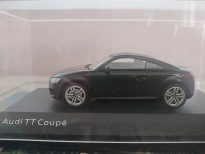 Audi TT Coupé 1/43 Nero In Teka Plastica  - Immagine 1 di 4