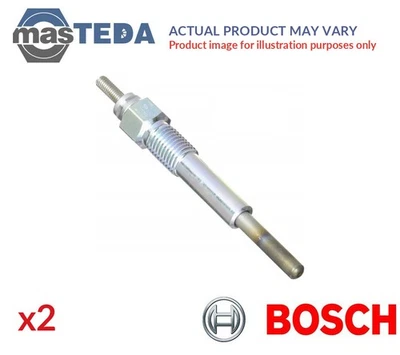 0 250 723 001 ENGINE GLOW PLUGS BOSCH 2PCS NEW OE REPLACEMENT - Image 1 of 4
