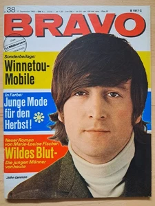 BRAVO Nr.38 vom 12.9.1966 mit Winnetou-Mobile, Senta Berger, John Lennon - TOP - Bild 1 von 10