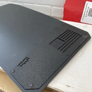 Rek Gen AM2001-BK Merica Black Armor Mud Flaps w Black Logo - Picture 1 of 4