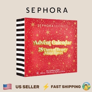 Sephora Favorites Advent Calendar 25 Days Of Beauty 2025 Holiday LIMITED Edition - Picture 1 of 5