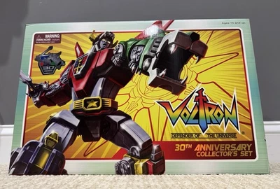 SUPA DUPA ULTRA RARE Toynami Voltron 30th Anniversary Collector's Set UNOPENED! - Image 1 of 4
