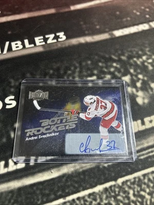 2022-23 SkyBox Metal Universe Andrei Svechnikov #BR-13 Bottle Rockets Autograph - Image 1 of 4