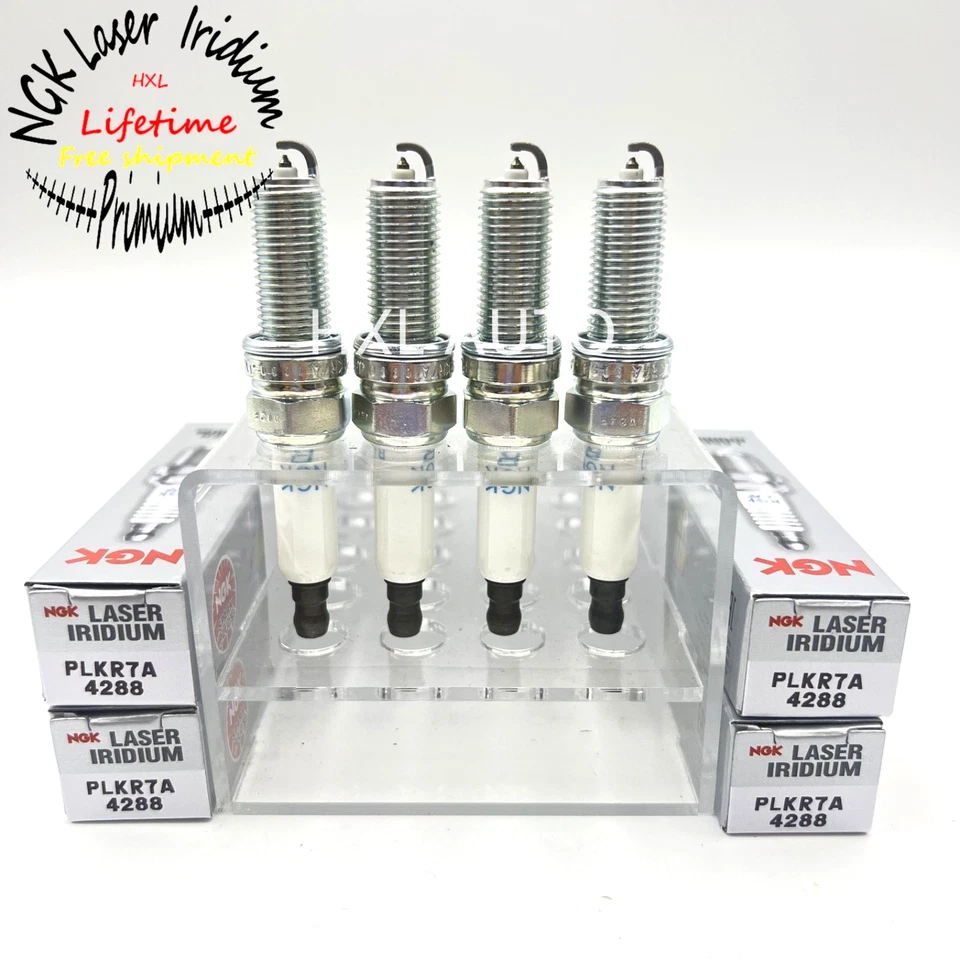 (CANTIDAD 4) Bujía láser platino NGK 4288 PLKR7A para Mercedes-Benz C230 C250 Foto 1 de 1