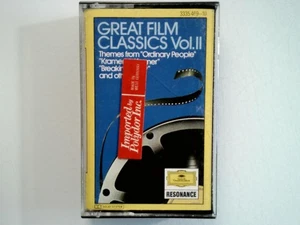 Various - Great Film Classics Vol. II Cassette 1981 Resonance DG West Germany - Picture 1 of 2