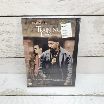 Training Day DVD 2002 Widescreen Movie Denzel Washington New Sealed Vintage - Image 1 of 4