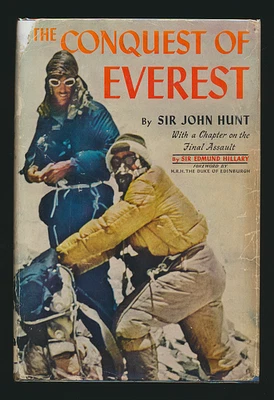 Conquest of Everest 1954 Illustrated + Dust Jacket Color Photos + Illustrations Foto 1 de 4