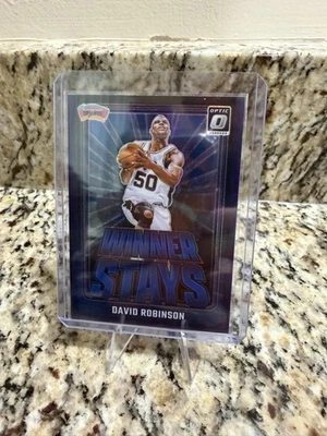 Donruss Optic #15 2024-25 ganador David Robinson se queda azul #/85 Foto 1 de 2