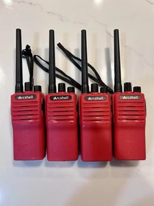 4 Arcshell AR-7 Walkie Talkies/Two Way Radios. No Docks - Picture 1 of 9