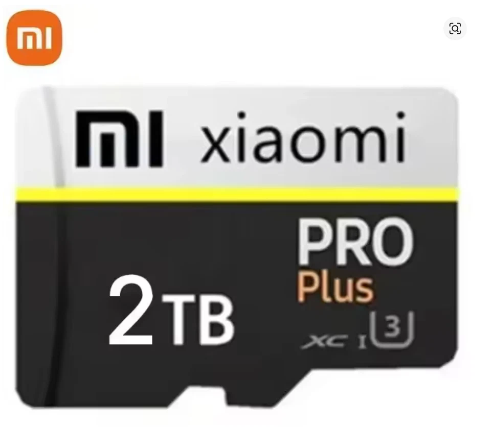 Xiaomi Capacidad Real Micro TF Tarjeta SD 1TB 2TB Tarjeta de Memoria Alta Velocidad Foto 1 de 1