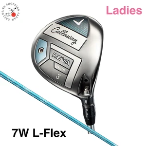 Callaway Ladies REVA RISE Fairway Wood 7W 24° Womens ELDIO 40 Graphite L-Flex - Picture 1 of 9