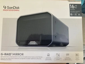G-Raid Mirror Double Capacity Hard Drive. Up To 16TB - Picture 1 of 3