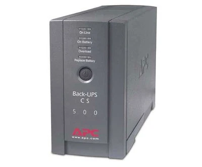 APC Back-UPS CS 500VA/300W/120V Tower UPS (Black) - Image 1 of 2