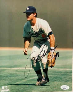 Steve Garvey Autographed Los Angeles Dodgers 8x10 Photo JSA COA - Picture 1 of 2