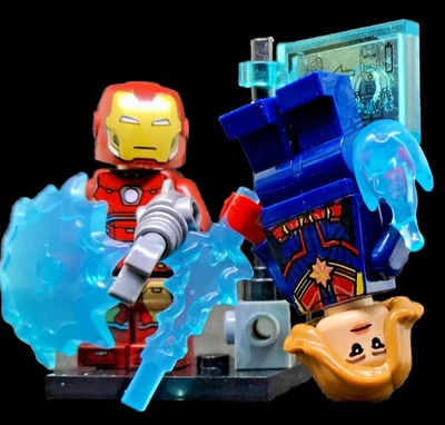 LEGO HERO © IRON MAN AVENGERS + CAPITÁN MARVEL SUPERHÉROE Foto 1 de 4