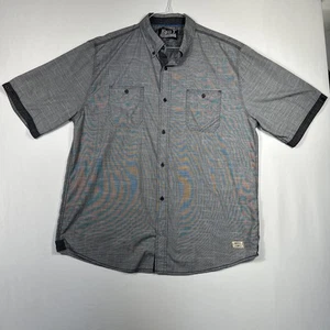 Drill Clothing Company Herren Gr. 3XL Kurzarm Hemd mit Knopfleiste grau - Bild 1 von 8