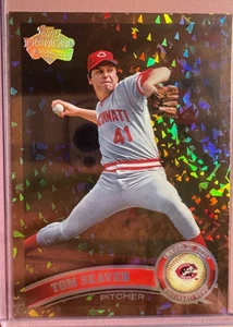 2011 Topps Legend Variation Platinum Diamond Anniversary #516 Tom Seaver-Reds - Bild 1 von 2