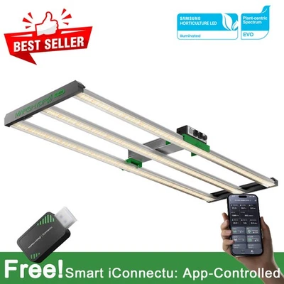 Mars Hydro FC 4000 Samsung LM301H EVO Commercial Bar LED Grow Light, 320W, 4x2ft - Image 1 of 4