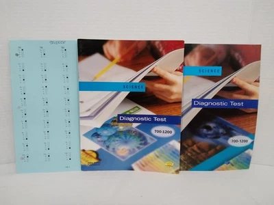 LIFEPAC AOP Science Diagnostic Test Kit 700-1200 *2 Test Books  - Image 1 of 3