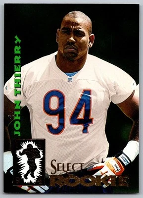 1994 Select John Thierry Rookie Chicago Bears #215 - Image 1 of 2
