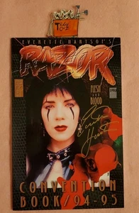 RAZOR FLESH AND BLOOD CONVENTION BOOK 94 95 SIGNED NUMBERED LIMITED TO 5000 - Bild 1 von 8