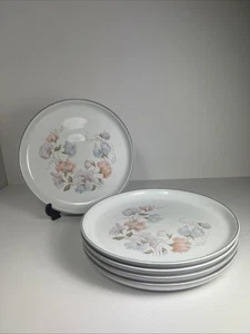 Denby - Encore - Sweet Pea - 5 x Dinner Plates - 25.5cm - Stoneware - Vintage - Picture 1 of 6