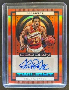 2024-25 Obsidian Doc Rivers Twilight Signatures E/E Orange Flood Auto #62/99 - Picture 1 of 2